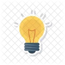 Creativite Idee Lampe Icon