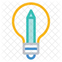 Creativite Idee Ampoule Icon