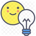 Lightbulb Idea Intelligence Icon