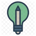Creativity Idea Bulb Icon