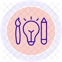 Creativity Line Icon Icon