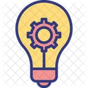 Creativity Processing Idea Management Innovation Icon