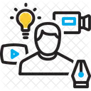 Creator Content Creator Idea Icon