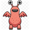 Cute Creature Monster Icon