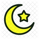 Crescent Islamic Moon Icon