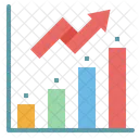 Crecimiento Grafico Flecha Icono