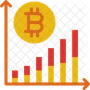 Crecimiento de bitcoin  Icono