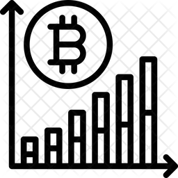 Crecimiento de bitcoin  Icono