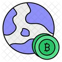 Bitcoin Crece Inversion Bitcoin Icon