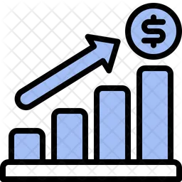 Gráfico de crecimiento crecimiento  Icono