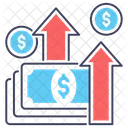 Crecimiento De Beneficios Crecimiento Economico Crecimiento Financiero Icono