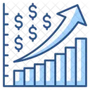 Crecimiento del capital  Icono