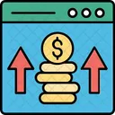 Crecimiento De Ingresos Ingresos Salario Icon