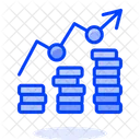 Crecimiento del dinero  Icono