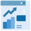 Crecimiento Del Mercado Mercado Arriba Verde Icono