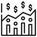 Crecimiento Financiero Crecimiento Empresarial Grafico De Negocios Icono