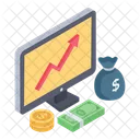 Crecimiento Financiero Crecimiento Empresarial Avance Empresarial Icono