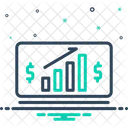 Comercio Mercado De Valores Crecimiento Financiero Icono