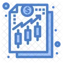 Crecimiento De La Inversion Grafico De Crecimiento Grafico Financiero Icono