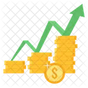 Dinero Crecimiento Finanzas Icono