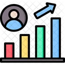 Crecimiento Personal Evolucion Negocios Y Finanzas Icono