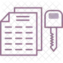 Credenciales Criptografia Cifrado Icono