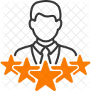 Credibility star  Icon