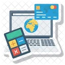 Credit Computer Payment Icon
