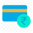 Credit Card Debit Card Rupees Icon