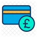 Credit Card Debit Card Pound Icon