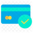 Approved Credit Card Approved Card Checked Card Icon