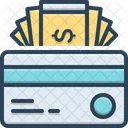 Credit Card Cash Icon