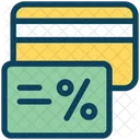 Credit Card Discount Credit Icon