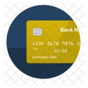 Credit Card Gold Buy Icon