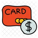 Credit Card Dollar Transaction Icon