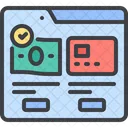 Credit Card Ecommerce Payment Method Icon