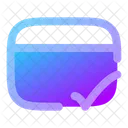 Credit Card Accept Credit Card Tick Accept Card Icon
