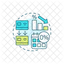 Credit Cards Balance Transfer Money Debt Management Icon