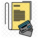 Credit Card Bill  Icon