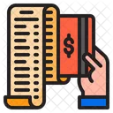 Credit Card Bill Icon