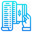 Credit Card Bill  Icon