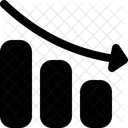 Chart Down Decline Loss Icon