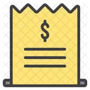 Bills Credit Card Credit Card Bill Icon