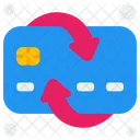 Credit Card Refund Financial Icon