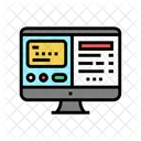 Credit Card In Desktop  Icon