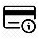 Credit Card Info Card Details Card Support Icon