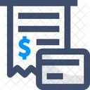 Credit Card Credit Card Invoice Bill Icon