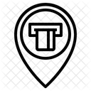 Credit Card Location  Icon