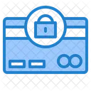 Credit Card Lock Payment Card Lock Secure Payment Icon