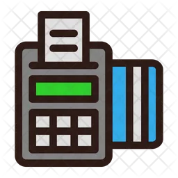 Credit Card Machine  Icon